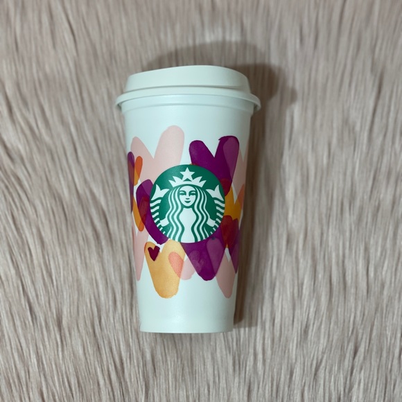 Starbucks Valentines Hearts Hot Cup Tumbler